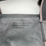 Coach Heritage Web Leather Foldover Tote Photo 13