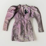 NEW Rotate Birger Christensen Fonda Metallic Puff Photo 6