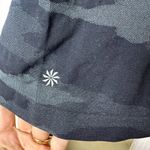 Athleta Camo Camouflage Black Grey Racerback Tank Top Size Large Photo 3