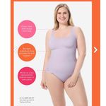 NWT Ruby Ribbon Sleek Shape Tank Lovely Lavender Smoothing Shaping Top Size 36 Purple Photo 2