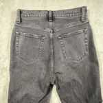 Abercrombie & Fitch 90s Ankle Straight Jeans Womens Sz 4 Ultra High Rise Rips Photo 2