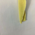 Twiin Cropped Sheer Top Medium Yellow Photo 4