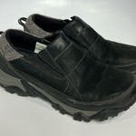 Merrell  Polarand Rove Mocs black‎ leather women’s size 7 casual neutral outdoor Photo 0
