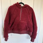 Lululemon  Scuba Oversized Sherpa 1/2 Zip in Savannah Photo 5