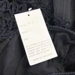 Mamta  Womens Crochet Dress Size Medium Gauzy Summer Asymmetrical Whimsigoth Boho Photo 6