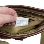 Liz Claiborne Vintage 90ās Beige & Brown Rattan Crossbody Bag Purse Shoulder Bag Photo 10