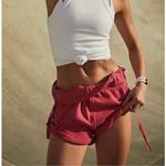 Free People Movement NWOT High Rise Siren Shorts Size Large Burnt Orange Photo 1
