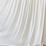 Mustard Seed Boutique White Ruffle Maxi Open Back Dress Photo 3