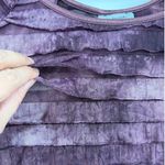 Catherines Catherine’s Tiered Ruffle Womens Top Sz 4X Whimsigoth Boho Indie Tie Dye FLowy Photo 4