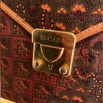 Escada vintage leather shoulder hand briefcase Photo 2