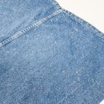 Lee Vintage 80s Blue Move Pleated Denim Maxi Skirt Photo 9