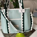 Light green tote cooler bag vacation beach bag Photo 3