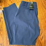 JM Collection  Petite Navy Blue Straight-Leg Pants Size 16P New Photo 12