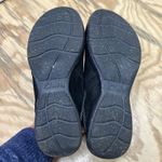 Clarks  Roseville Echo Slip On Clog Black Suede Womens 6.5 Support Comfort Photo 9