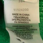 Vince Camuto NEW Cozy Crew Neck Sweater Green Size Medium Holiday Warm Casual Photo 4