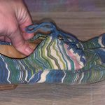 Gianni Bini  colorful leather boho bowling style lace up Oxford shoes Photo 4