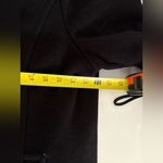 L.L. Bean Vintage Plus Size 20 black lambswool button down dress trench coat EUC Photo 7