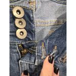 Torrid Women's Bermuda Denim Jegging Shorts Blue Size 18 Photo 4