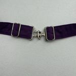 Obermeyer  Stowaway Waist Bum Bag Fanny Pack Purple Quilted Adjustable Nylon Ski Photo 4