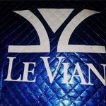 Euc LeVian blue shopping tote bag with handles Photo 2