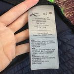 Kjus Women Nina Midlayer Jacket 38 Medium Golf Long Sleeve Full Zip Stretch Knit Blue Photo 6