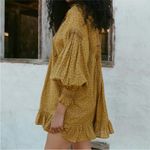 Doen Cordelia Mini Dress in Sunsoaked Foothills Floral Print Small Yellow Photo 2