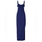 Likely  Gown Blue with Cutouts‎ size 4 R Photo 4