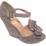 Madeline Girl Purr' Open-Toe 5" Platform Wedge 10M Photo 0