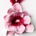 ZARA New  Big Flower Pendant Necklace Gift Vintage Women Party Holiday Jewelry Photo 6