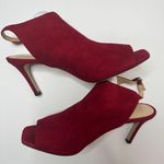 via spiga Terese Red Slingback Sandals Size 8.5M Photo 0