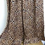 Summersalt  The Perfect Palazzo Pants XL Tan Black Leopard Animal Beach NWT Photo 5
