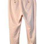 Banana Republic Women's Avery Pink Linen Blend Pants Size 14 Photo 1