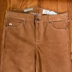 AG Adriano Goldschmied Adriano Goldschmied Legging Super Skinny in Hazelnut Suede Leather Pants 27 Photo 4