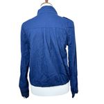 Blu Pepper  Navy Blue Linen Blend Jacket Size M Photo 5