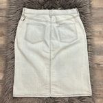 Banana Republic stretch denim skirt light wash 10 Photo 2