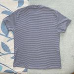 Brandy Melville Blue Striped Short Sleeve Tee Photo 2