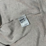 Pact  Wmns Beige Organic Cotton Ribbed Sleeve Open Front Cardigan Sweater Sz M/L Photo 6