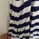 Kenneth Cole Reaction Navy and White Striped Tunic Blue Size XL Photo 3