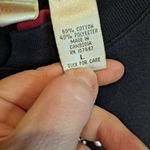 Grandma‎ Chic Baxter & Wells Black and Red Star Button Up Sweatshirt Size L Size L Photo 2