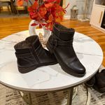 Natural Soul  Black Ankle Boots with Buckle Detail Photo 6