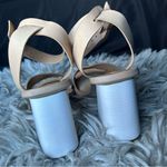 Gianni Bini  Marilane snake print block heel sandal women’s shoe size 7.5 Photo 7