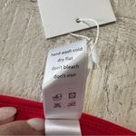 ANDIE  Swim the Banded Cheeky Bikini Bottom NWT‎ size XL Cherry Red Swimsuit Photo 8