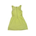 American Eagle  Women's Size 10 Green Eyelet Lace Fit-and-Flare Dress Photo 7