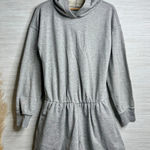 Free People romper hooded activewear cutout back onesie jumpsuit workout Small Photo 0