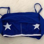Wildfox Blue White Swim Top Bikini NWT Photo 2