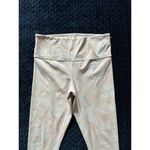 Athleta Womens High Rise Swirl Chaturanga 7/8 Yoga Pants Leggings Logo Sz M Photo 1