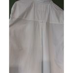 Maeve Anthropologie  The Soren Poplin Cotton Midi Shirt Dress White Size XL Photo 6