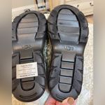 UGG  Funkette Faux Fur Platform Slingback Slippers | Olive Green | Size 6 NWOT Photo 4