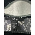 Laundry by Shelli Segal  Black Chain Pattern Knee Length Dress Size Medium Photo 3