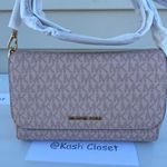 Michael Kors  Ballet Gold Crossbody Convertible Clutch Bag Photo 1